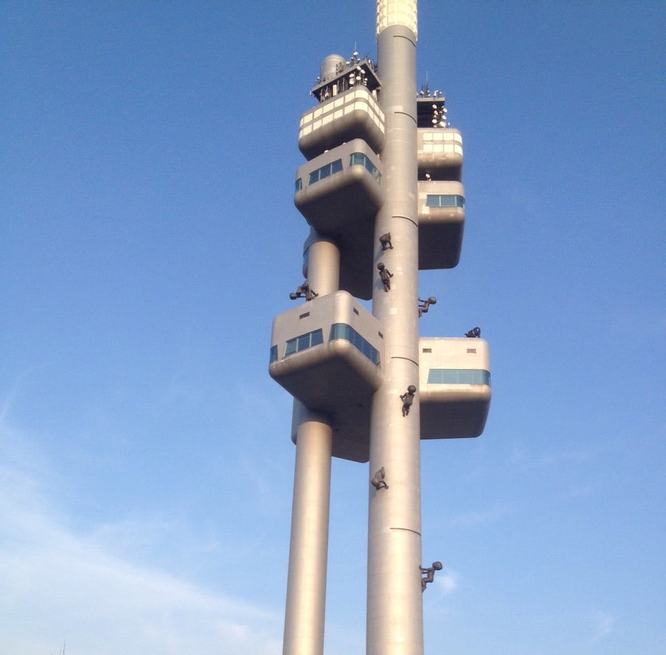 nomadic mick zizkov tower prague