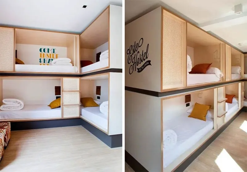 Best Hostels in Spain - Toc Hostel Dorm Room | Best Hostels in Seville