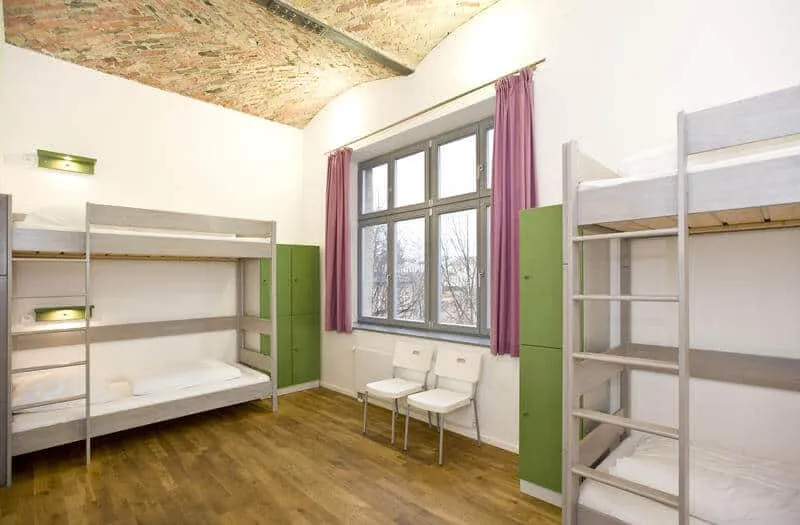 Best Hostels in Berlin - Pfefferbett Hostel Dorm Room