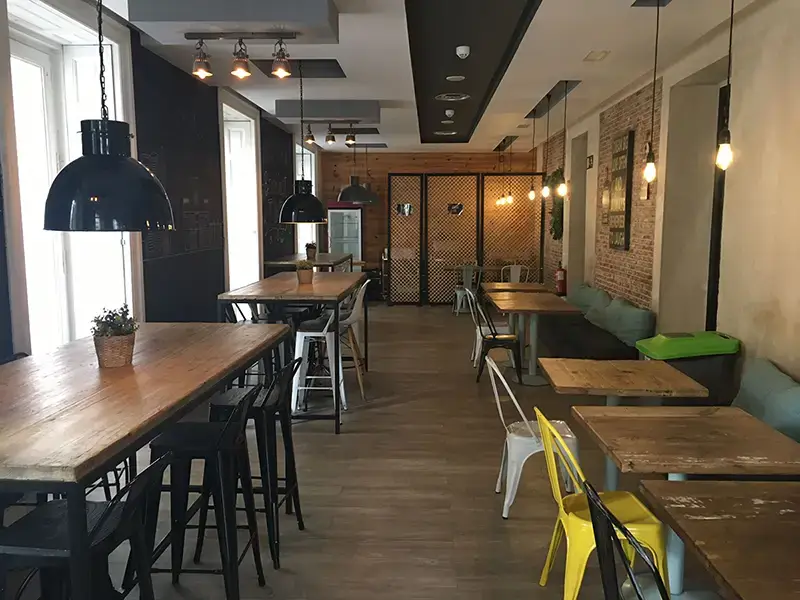 Best Hostels in Spain - Safeway Madrid Breakfast Room