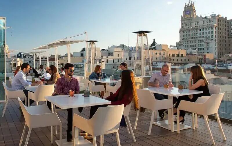 Best Rooftop Bars in Madrid - La Terraza de Oscar