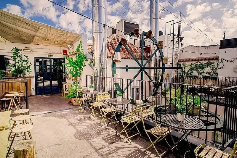 Rooftop Bars in Madrid - The Hat Rooftop Garden