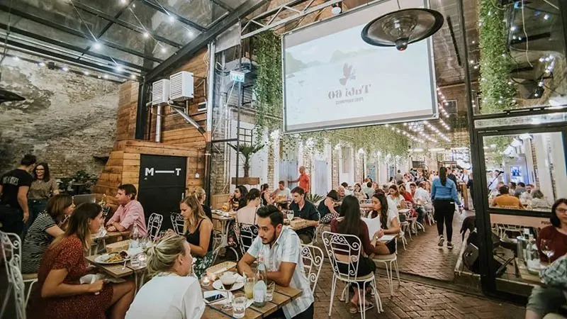 Ruin Bars Budapest - Mazel Tov