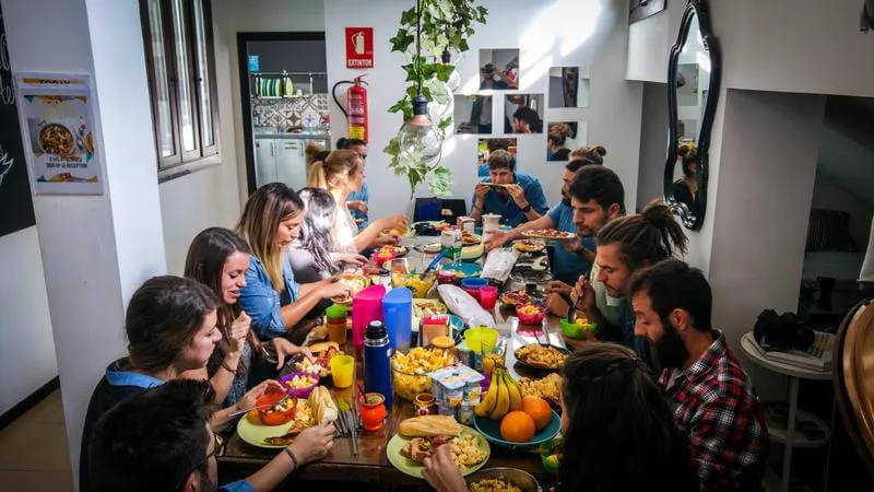 Best Hostels in Europe - the lights hostel malaga