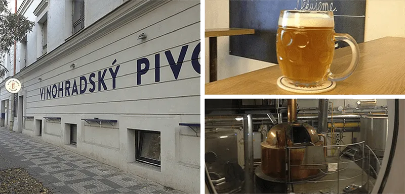 Best Bars in Prague - vinohradsky pivovar prague