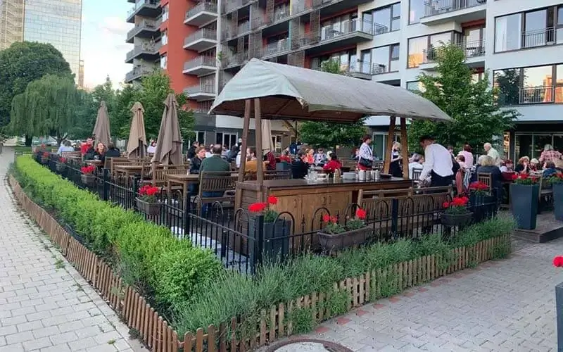Pivovar Marina Beer Garden Prague