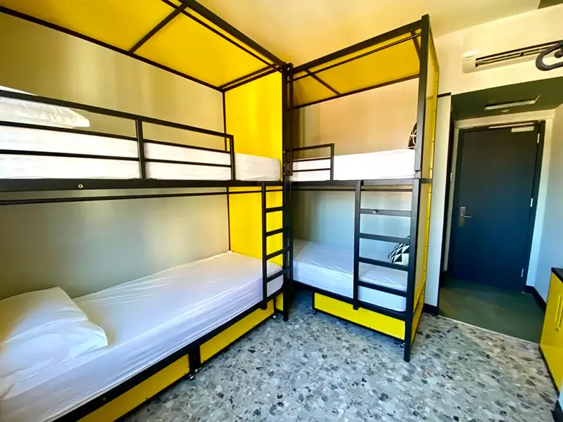 Best Hostels in Milan - YellowSquare Milan Dorm Room