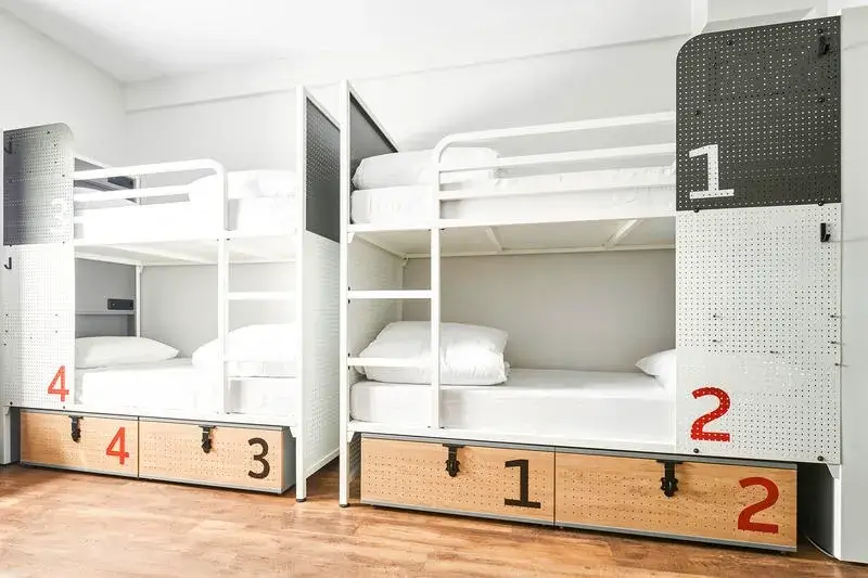 Best Hostels in Spain - Generator Madrid Dorm Room
