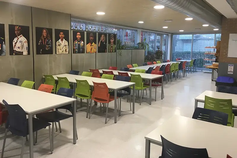 Scout Madrid Hostel Common Area