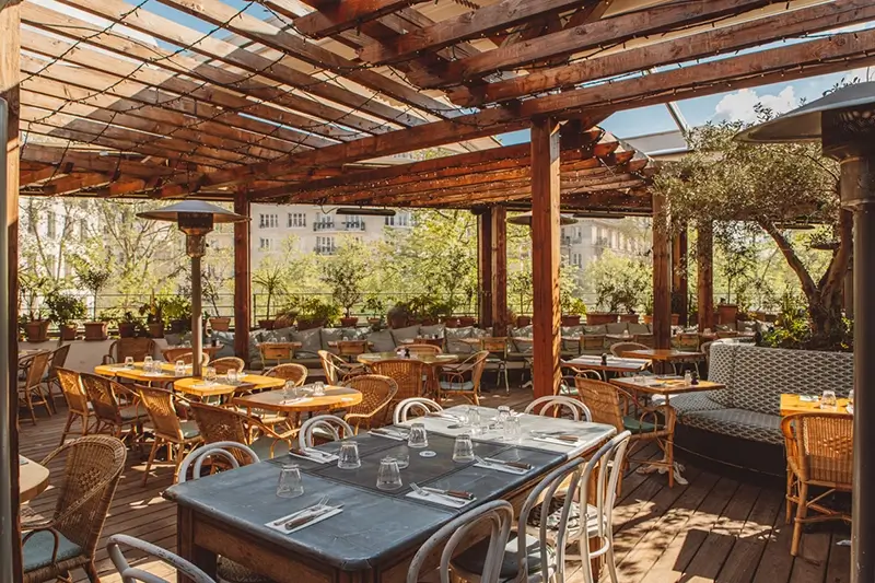 Rooftop Bars Paris - Brasserie Auteuil Rooftop Bar Paris