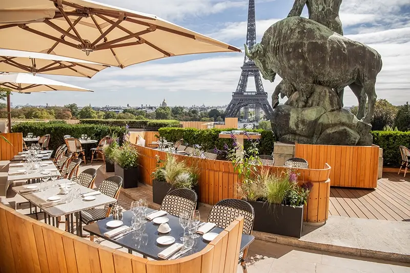 Rooftop Bars Paris - Cafe de lhomme Rooftop Bar Paris