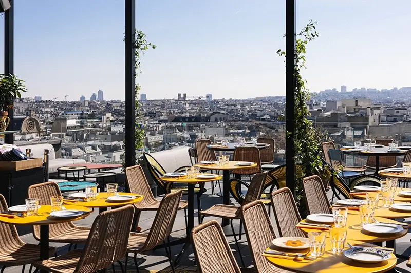 Best Rooftop Bars in Paris - Galeries Lafayette Rooftop Paris