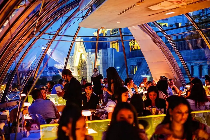 Rooftop Bars Paris - Kong Rooftop Bar Paris