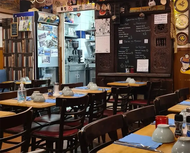 Cheap Eats in Paris - La Crêperie Bretonne Paris