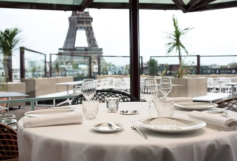 Best Rooftop Bars in Paris - Les Ombres Rooftop Bar Paris