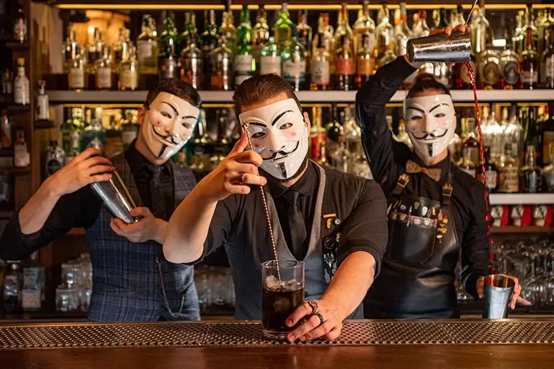 Best Cocktail Bars in Prague - Anonymous Bar