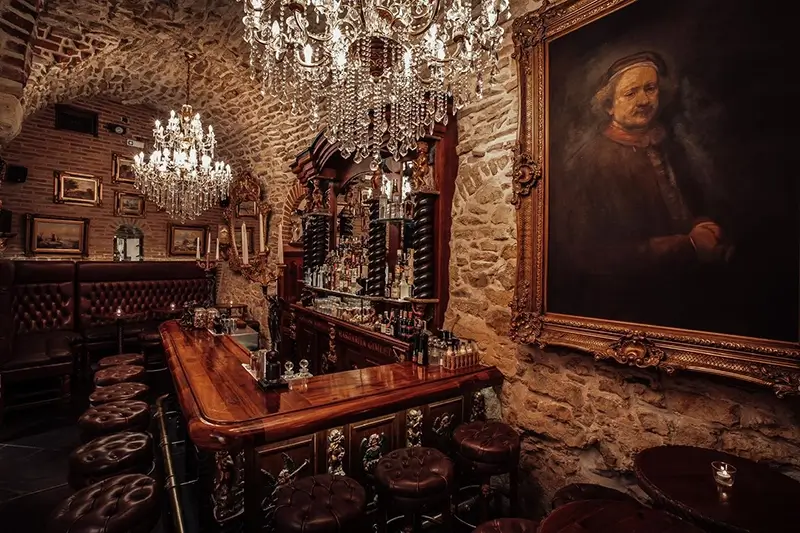 Best Cocktail Bars in Prague - Black Angels
