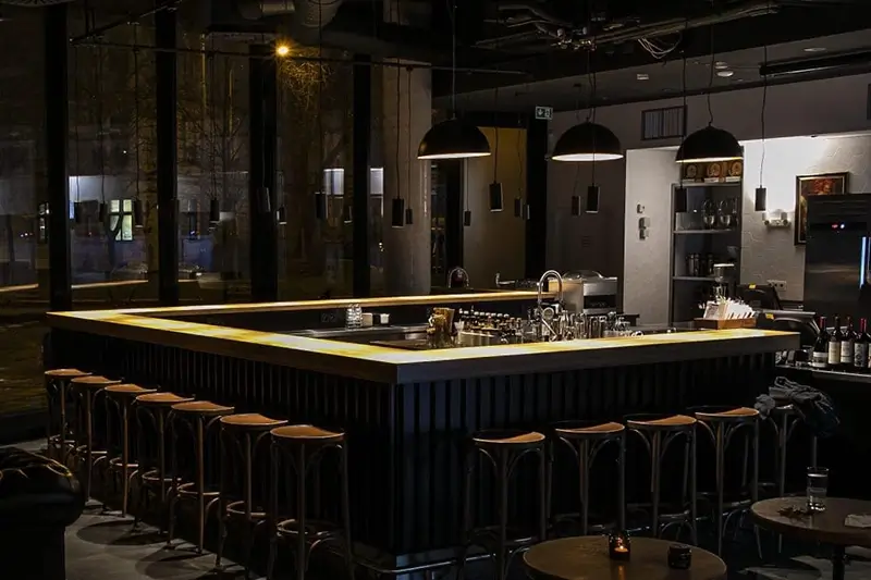 Best Cocktail Bars in Prague - Liquid Office