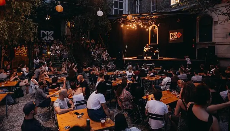 Best Party Cities in Europe - Durer Kert Ruin bar and outdoor venue