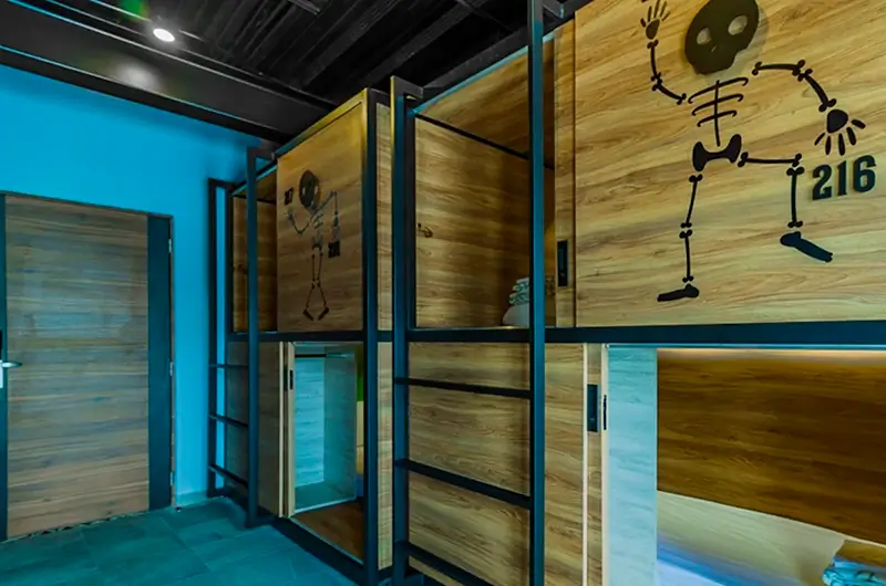 Best Hostels in Mexico City - Barrio Downtown Mexico City Hostel Dorm Room