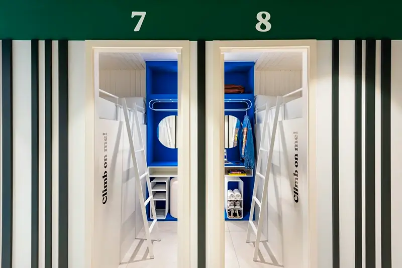 Best Hostels in Malaga - COEO Pod Hostel Malaga Dorm Room