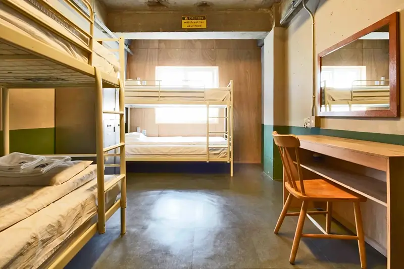 Seoul Hostels - G Guest House Itaewon In Seoul Dorm Room