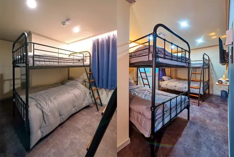 Best Hostels in Seoul - Hithere Guesthouse Dorm Room