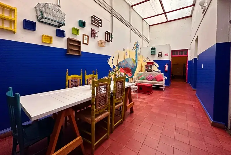 Best Hostels in Mexico City - Hostel Home Common Area