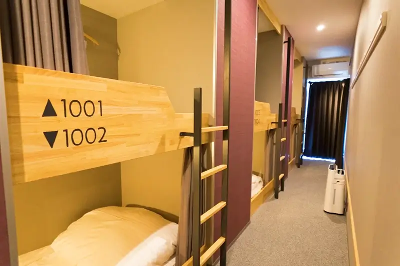Best Hostels in Tokyo - Imano Tokyo Ginza Hostel Dorm Room