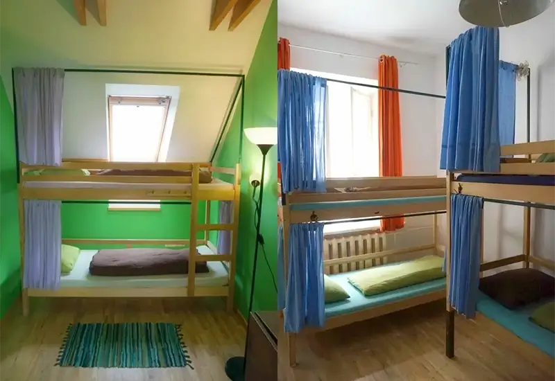 Best Hostels in Vilnius - Jimmy Jumps House Hostel Dorm Room