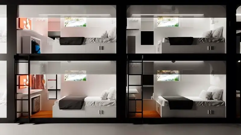 Malaga Hostels - M Pods Malaga Pod Beds