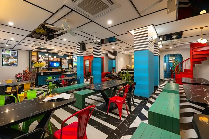 Best Hostels in Hanoi - Old Quarter View Hanoi Hostel Common Area