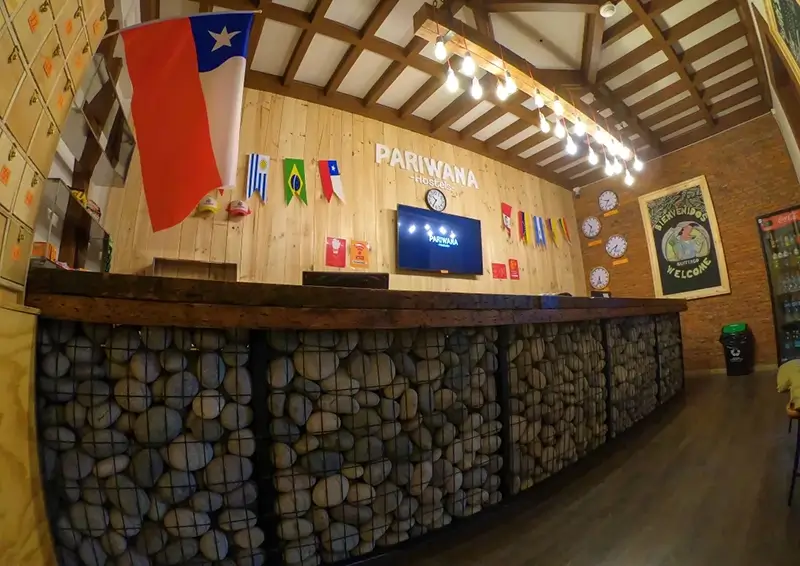 Best Hostels in Santiago - Pariwana Hostel Santiago Reception