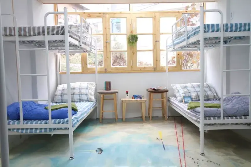 Best Hostels in Seoul - Time Travelers Relax Guesthouse Seoul Dorm Room