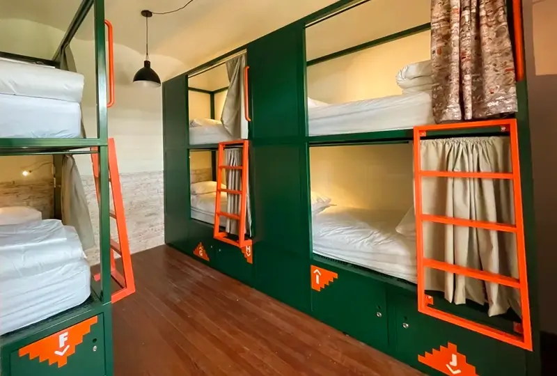 Best Hostels in Mexico City - Viajero CDMX Centro Hostel Dorm Room