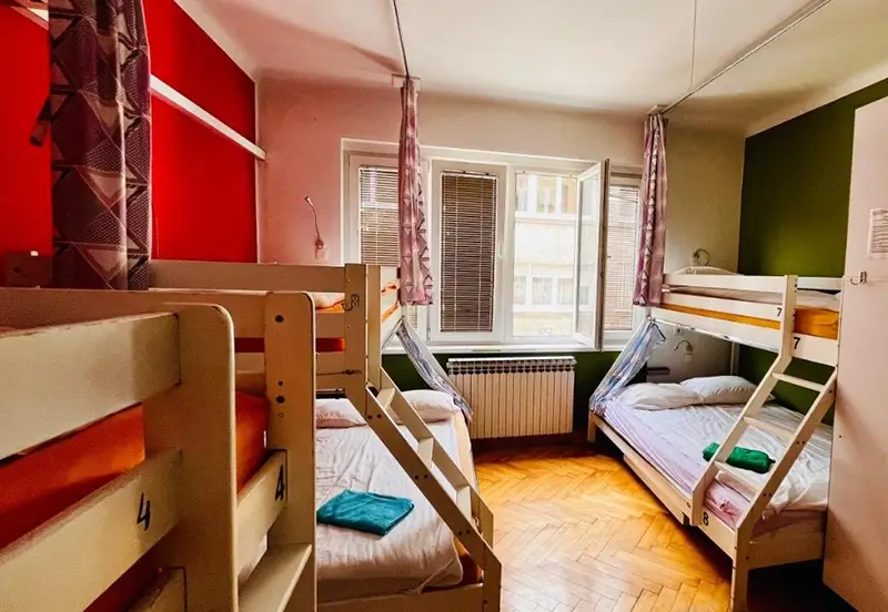 Best Hostels in Sarajevo - Balkan Han Hostel Dorm Room