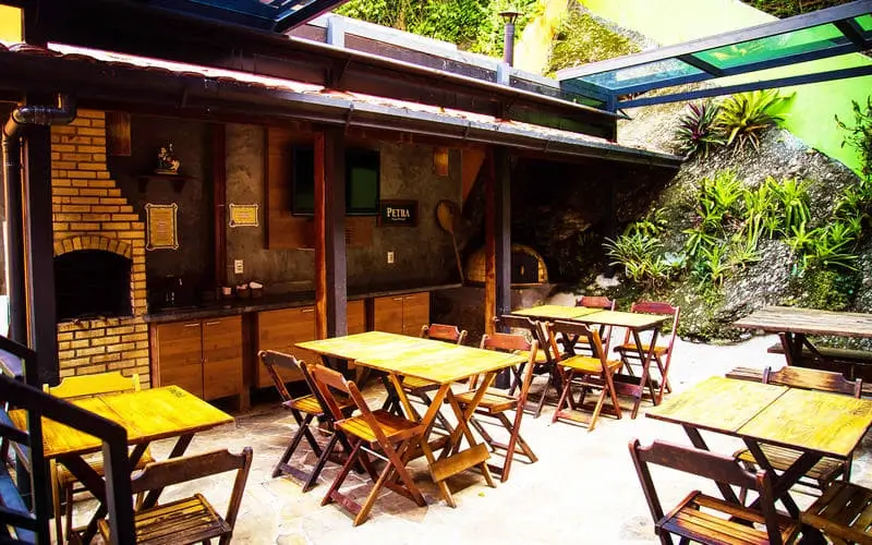 Best Hostels in Rio de Janeiro - Bamboo Rio Hostel Outdoor Terrace