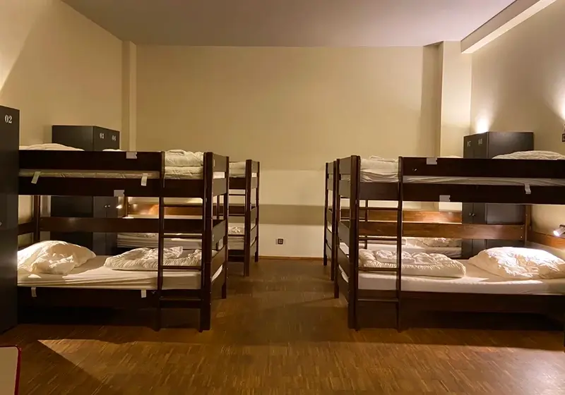 Best Hostels in Leipzig - Five Elements Hostel Leipzig Dorm Room