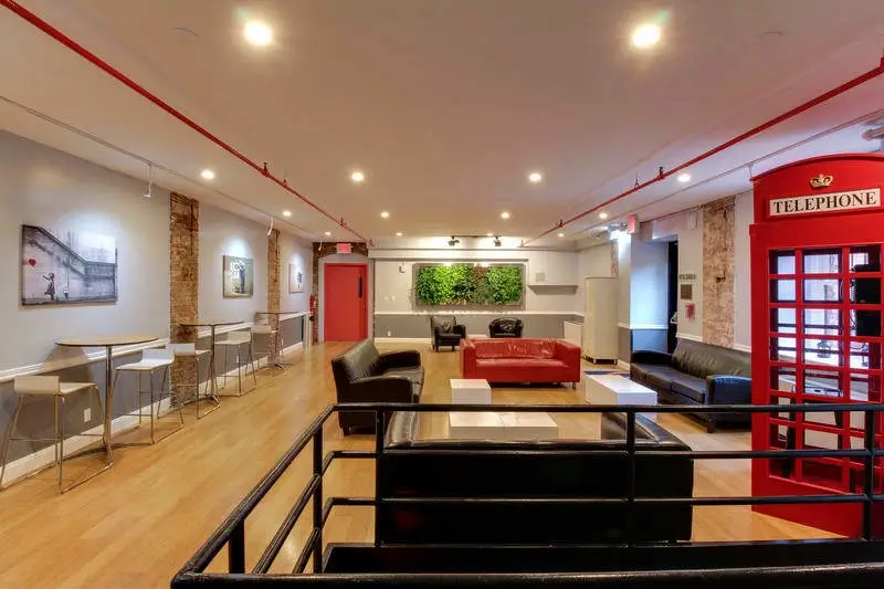 New York Hostels - HI NYC Hostel Common Area