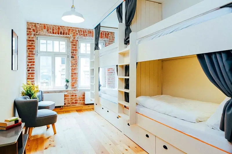 Best Hostels in Leipzig - Hostel Multitude Dorm Room