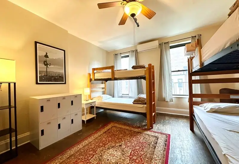 Best Hostels in New York - International Student Center Dorm Room