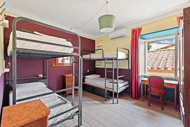 Best Hostels in Florence - Ostello Bello Firenze Dorm Room