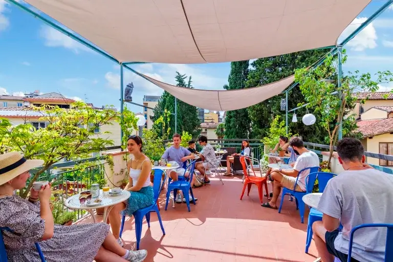 Best Hostels in Florence - Ostello Bello Firenze Garden Terrace