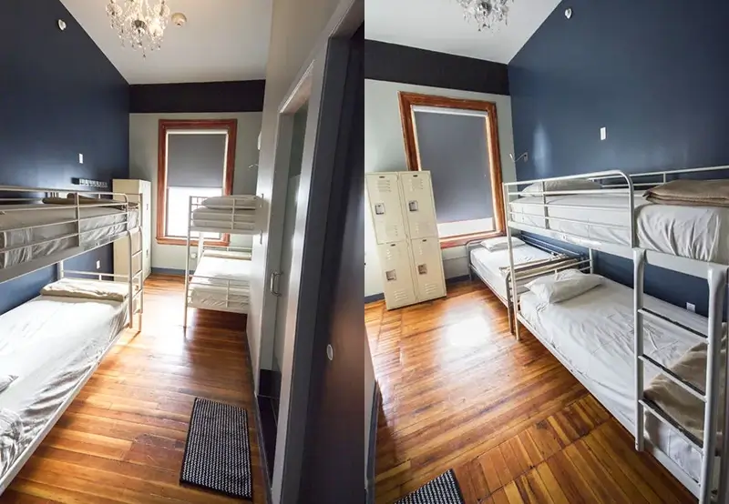 New York Hostels - Q4 Hotel Dorm Room