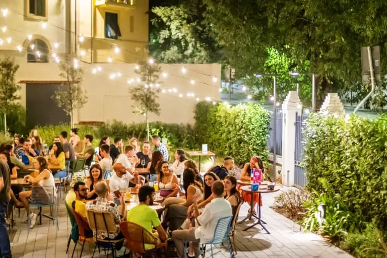 Best Hostels in Florence - YellowSquare Florence Outdoor Terrace