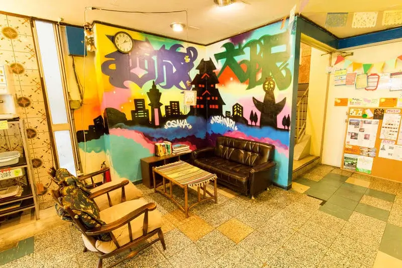 Osaka Hostels - Backpackers Hotel Toyo Osaka Common Area