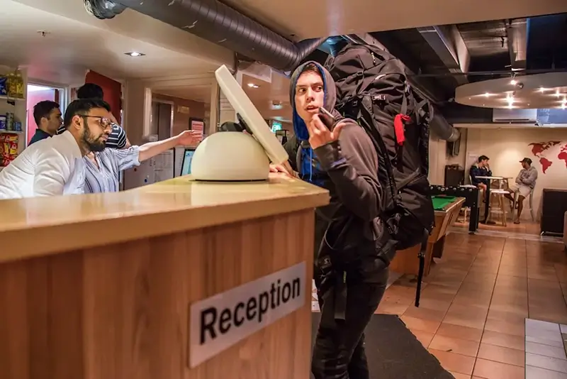 Auckland Hostels - Choice Backpackers Reception