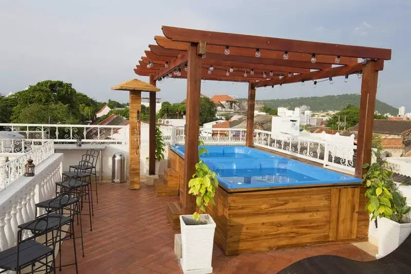 Best Hostels in Cartagena - Life is Good Cartagena Hostel Rooftop