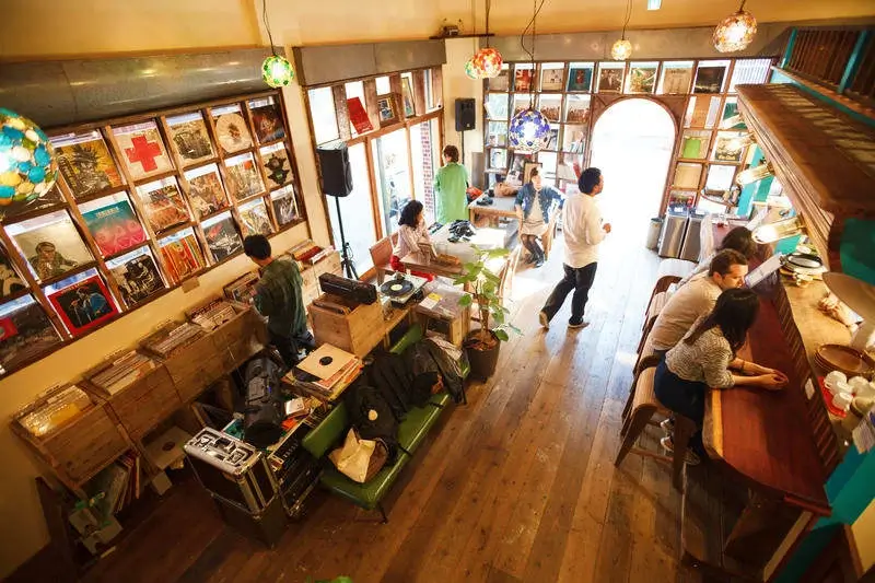 Best Hostels in Osaka - The Pax Hostel Records More Common Area