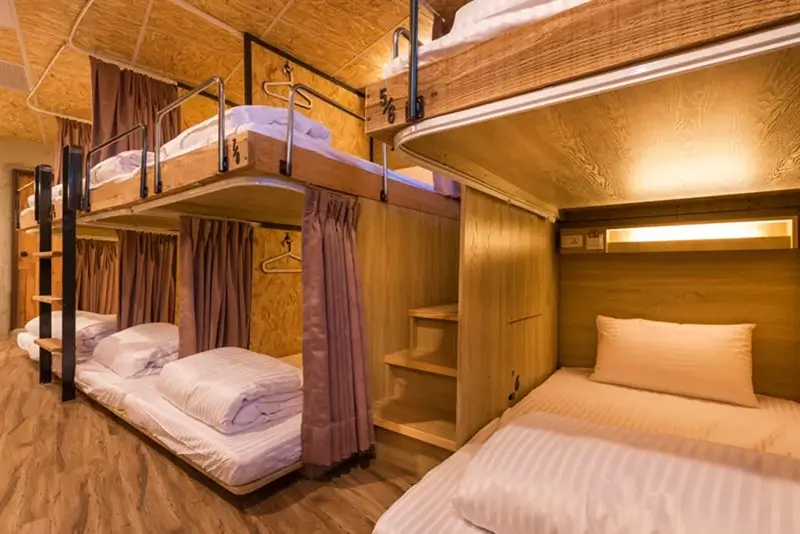 Taipei Hostels - Beimen WOW Poshtel Dorm Room